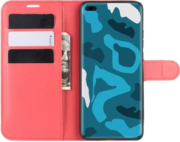 Actual product image MU Classic Litchi Leather Bookcover Series (Huawei P40 Pro+)