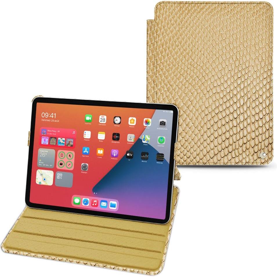 Noreve Lederschutzhülle horizontal (iPad mini 6), Tablet Hülle, Beige