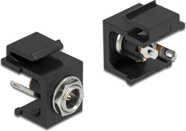 Image du produit Delock Keystone Modul DC 5,5 x 2,5 mm femelle noir