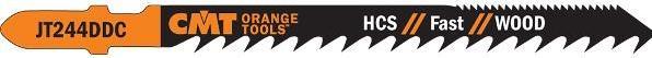 Actual product image CMT JT244DDC-5 Stichsägeblätter HCS T-Cut Wood 5 Stück