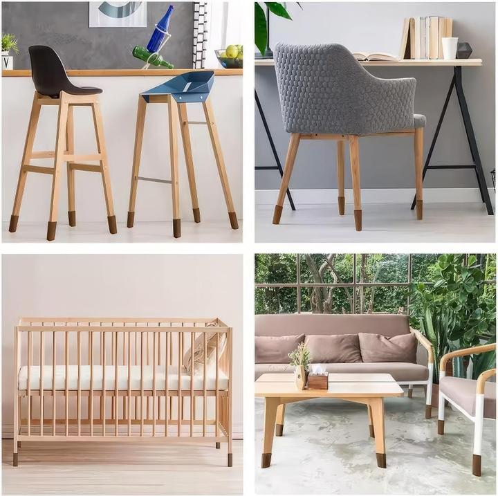 Produktbild Qmexa Stuhlbein-Stulpen (Stuhlsocken, 4 Stück)