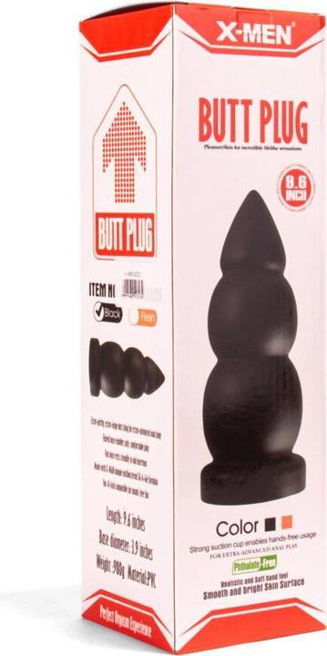 Immagine prodotto X-Man X-MEN 9,6 pollici Butt Plug nero