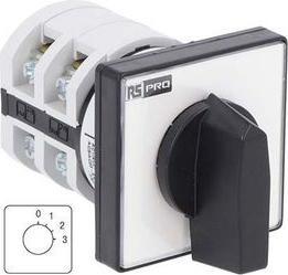 Actual product image RS PRO 1P 4 Position Rotary Cam Switch, 690 V, 16