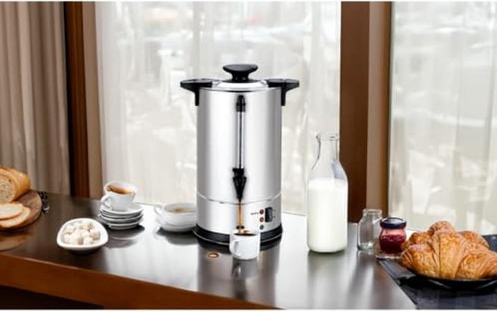 Produktbild Louis Tellier Professionelle Kaffeemaschine mit Warmhaltefunktion und Tropfschutz