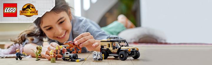 Actual product image LEGO Pyroraptor & Dilophosaurus Transport (76951, LEGO Jurassic World, LEGO Rare Sets)