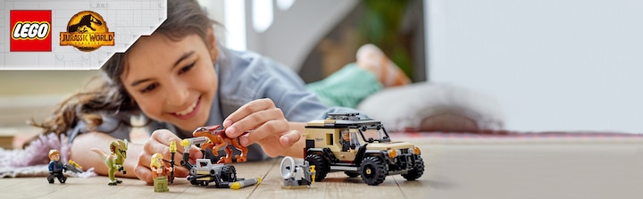Immagine prodotto LEGO Trasporto Pyroraptor & Dilophosaurus (76951, LEGO Jurassic World, Set LEGO rari)