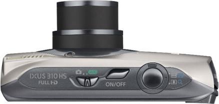 Actual product image Canon IXUS 310 HS, 12MP, 4.4x zoom, FullHD movies, Gold (1/2,3'')