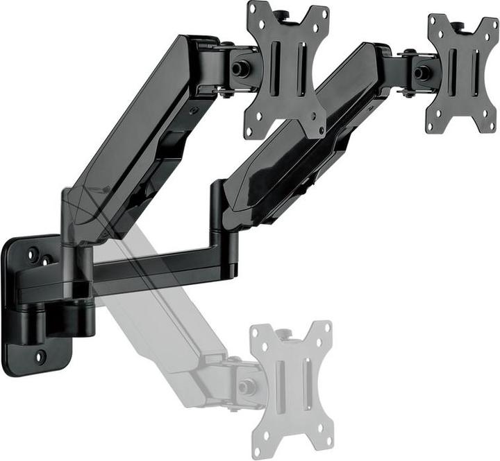 Productafbeelding Multibrackets Monitorhalter DualWall (Muur, 32", 8 kg)