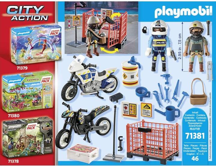 Productafbeelding Playmobil Startpakket Politie (71381, Playmobil Stad Actie)