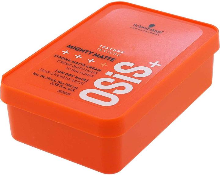 Actual product image Schwarzkopf Professional OSIS+ Texture Mighty Matte Strong Matte Cream (Hair wax, 100 ml)