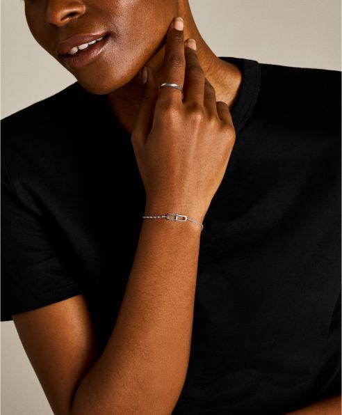 Immagine prodotto Fossil Bracciale in argento (16.50 cm, Argento 925)
