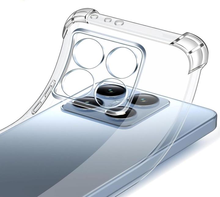 Actual product image Screenguard Crystal Soft Airbag Bumper (Xiaomi 14T Pro)