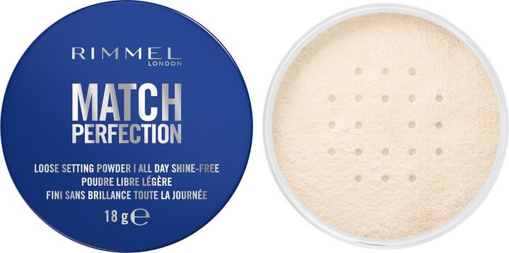 Produktbild Rimmel London Rimmel Match Perfection Loose Setting Powder 001 Translucent Lightweight (Translucent)