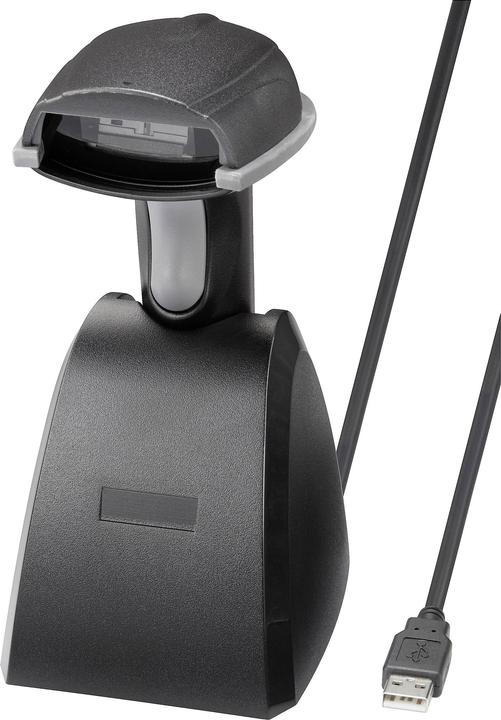 Produktbild Renkforce 1D Wireless Barcode-Scanner i, Laser, USB-Kit (1D-Barcodes)
