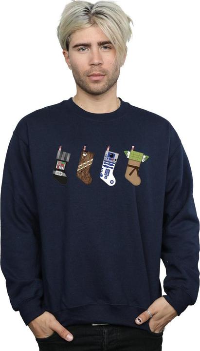 Produktbild Star Wars Christmas Stockings Sweatshirt (3XL)