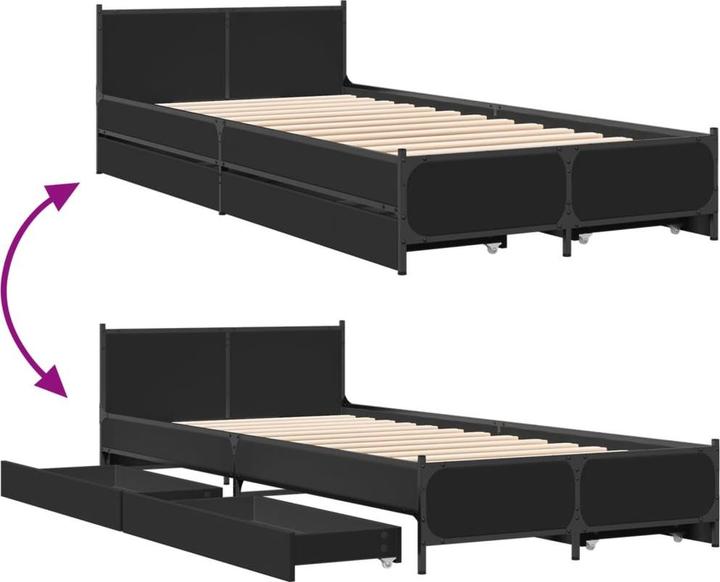 Image du produit vidaXL Bettgestell (90 x 200 cm)