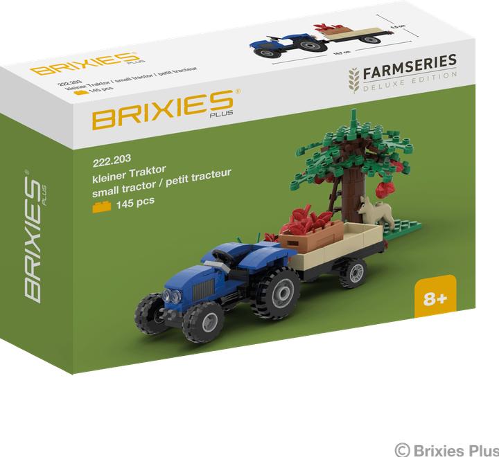 Actual product image Brixies Plus Kleiner Traktor / Small tractor