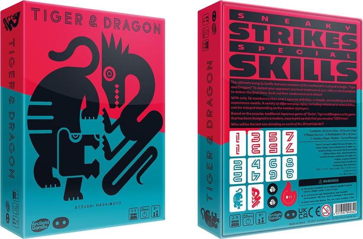 Actual product image Oink Games Tiger Dragons e (English)