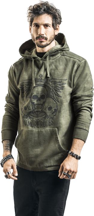 Produktbild Rock Rebel by EMP Kapuzenpullover mit Prints (L)