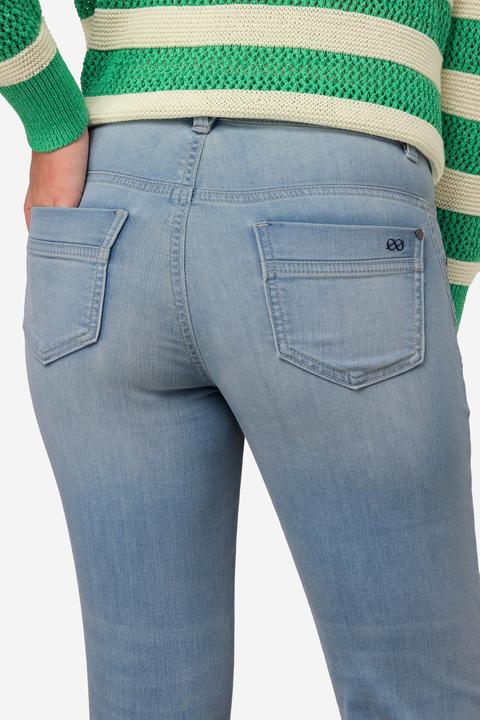 Actual product image Laurasøn Bleached Slim Fit Five Pocket Jeans (42)