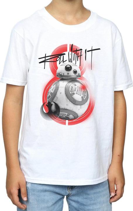 Produktbild Star Wars The Last Jedi BB8 Roll With It TShirt Jungen (152, 158)