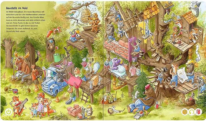 Produktbild tiptoi Die grosse Wimmelreise der Tiere (Deutsch, Anja Kiel, Patrick Fix, 2022)