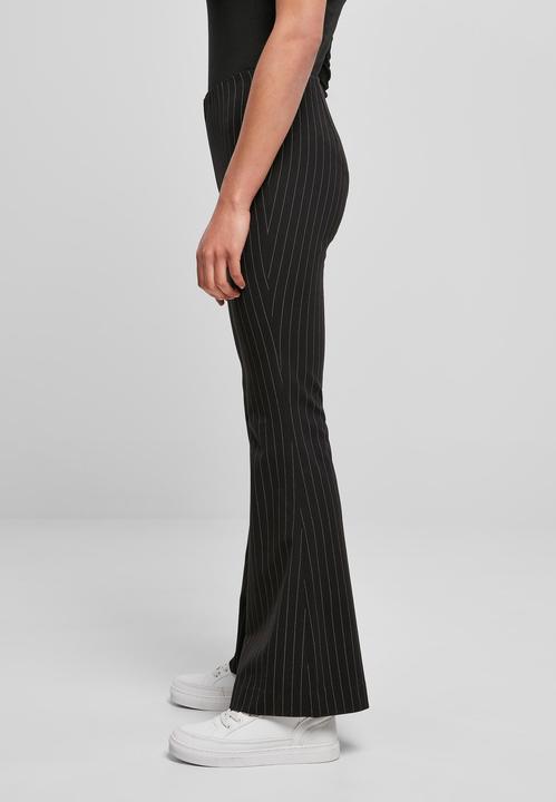 Actual product image Urban Classics Ladies Flared Pin Stripe Pants - 13669 (4XL)
