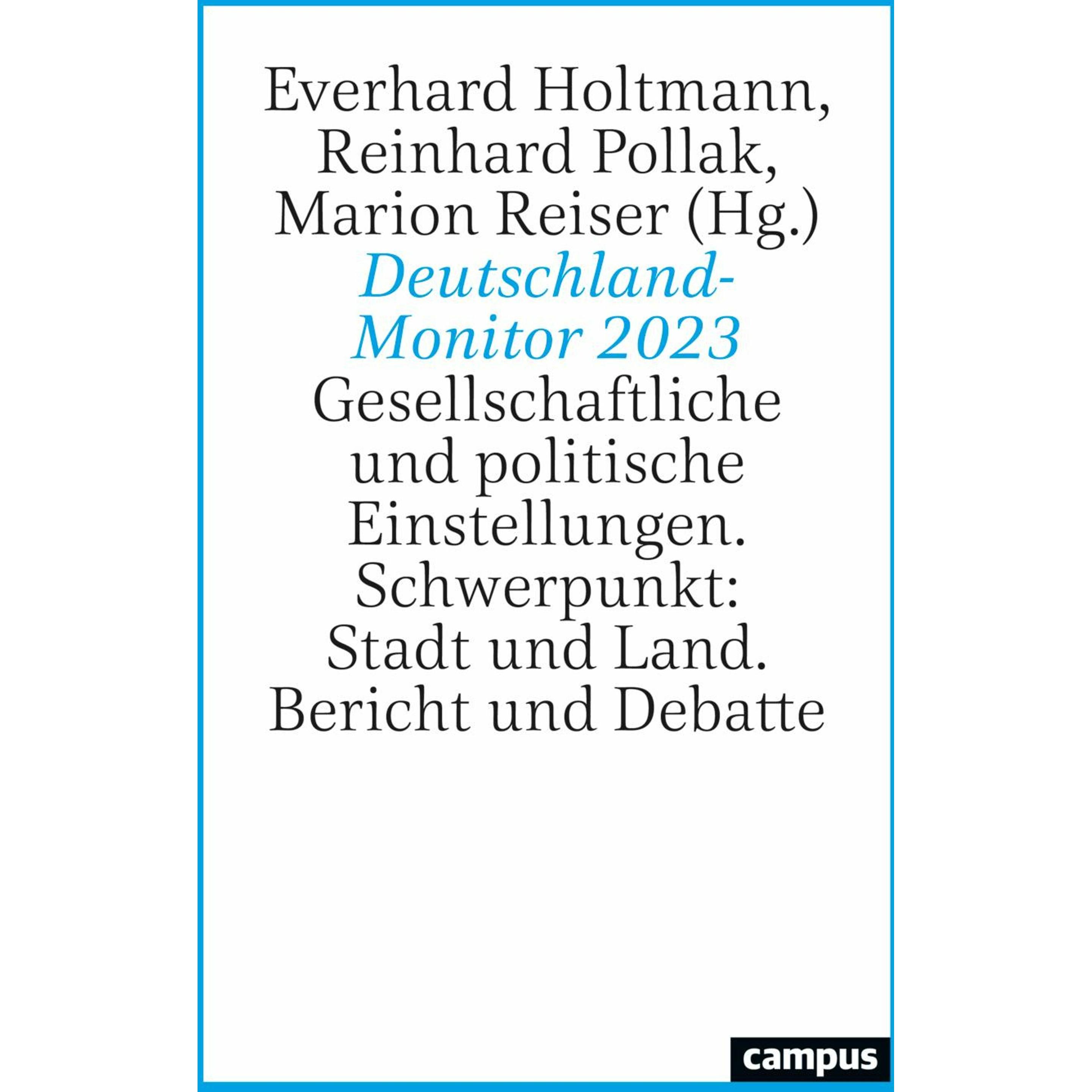 Thumbnail - Deutschland-Monitor 2023, Fachbücher von Matthias Sand, Pierre Zissel, Tobias Jaeck, Everhard Holtmann, Dolores Domke, L...