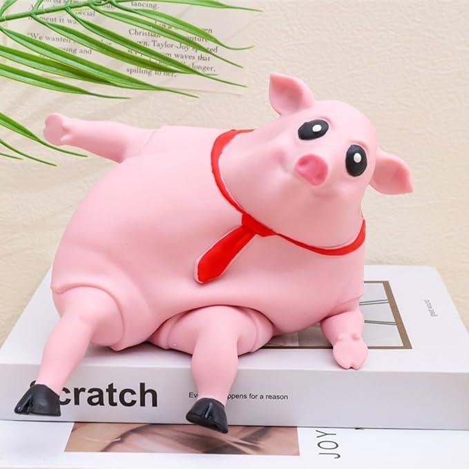 Produktbild I Am Creative Anti-Stress Knautsch Schwein 14.5x10cm Squishy Spielzeug Rosa