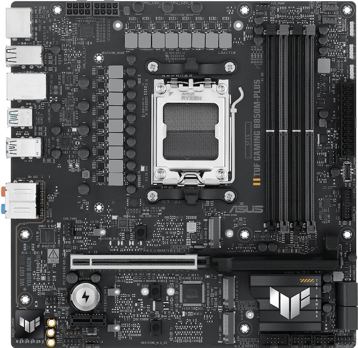 ASUS TUF GAMING B850M-PLUS (AM5, AMD B850, mATX)