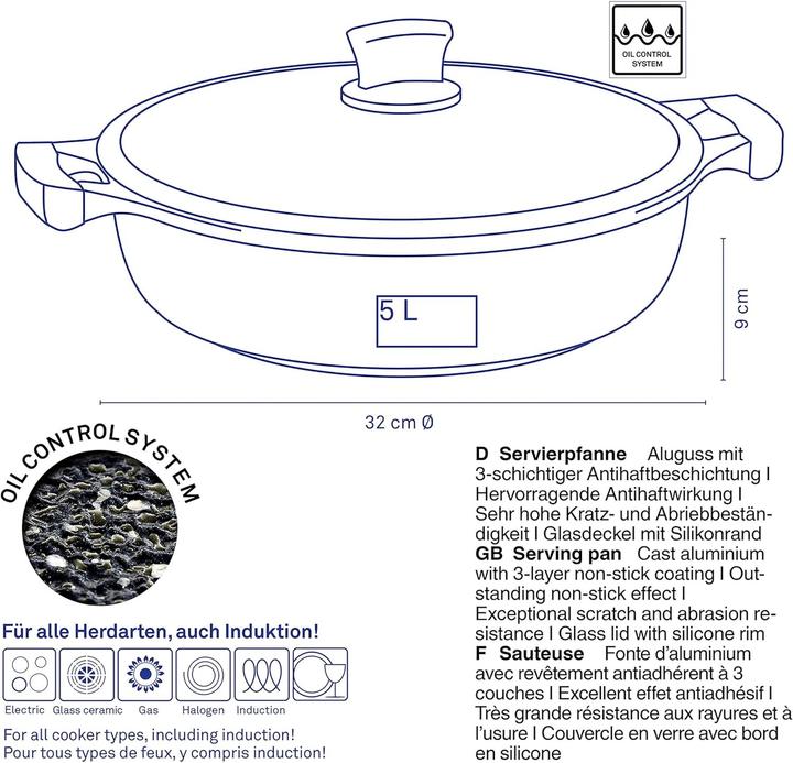 Produktbild Kela Stella Nova (Bratpfanne, Aluminiumguss, 32 x 9 cm)