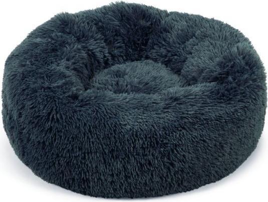 Actual product image Beeztees Bz Plush Bed Yali Gray 60 (Dog)
