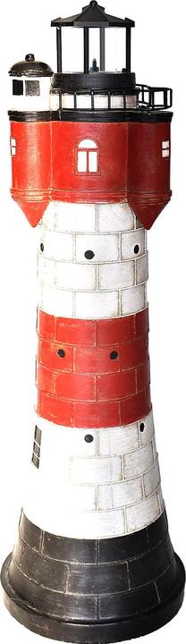 Westerholt Solar Leuchtturm Roter Sand, 50 cm