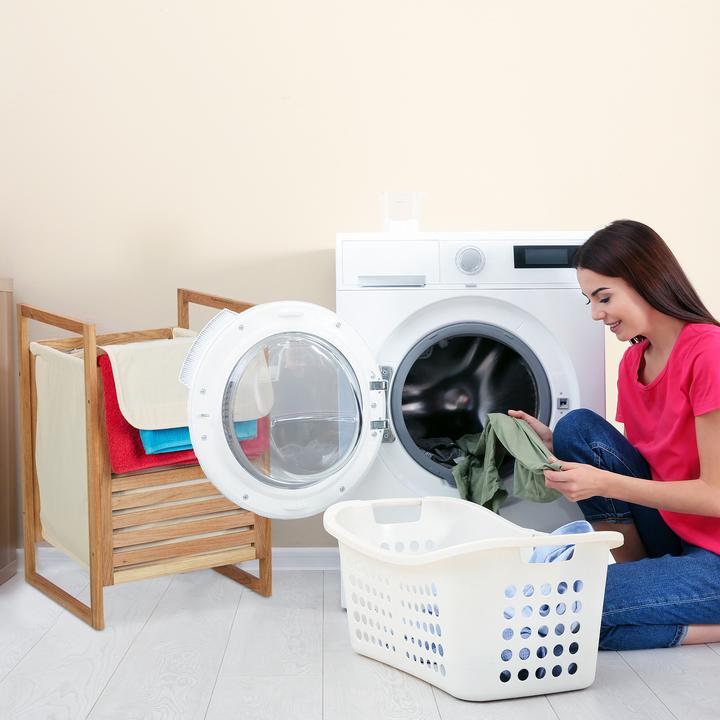 Actual product image Relaxdays Laundry basket (50 l)