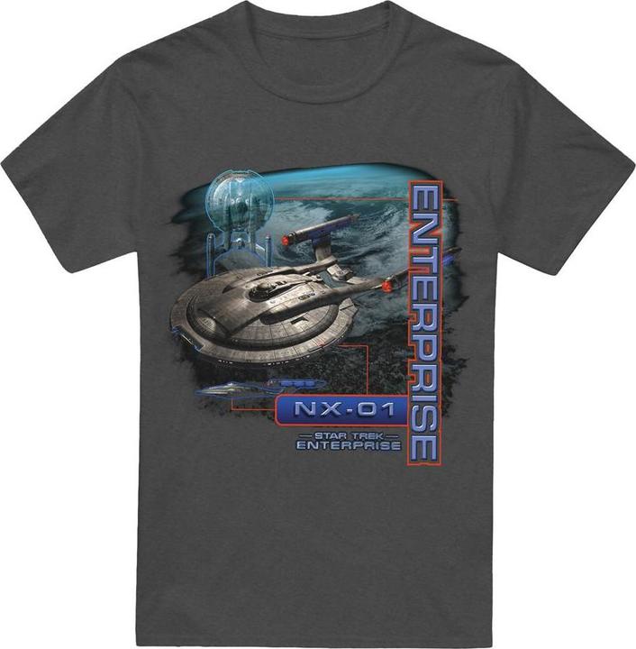 Actual product image Unisex Adult Enterprise NX 01 T-Shirt (XL)