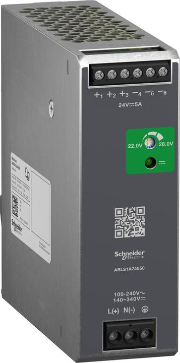 Produktbild Schneider Electric ABLS1A24050, 40 mm, 117.6 mm, 123.6 mm, 550 g, 180 mm, 175 mm