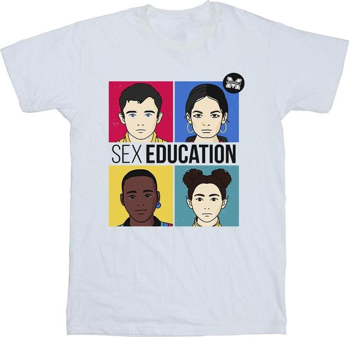 Image du produit Netflix - T-shirt SEX EDUCATION TEEN ILLUSTRATED - Homme (XL)