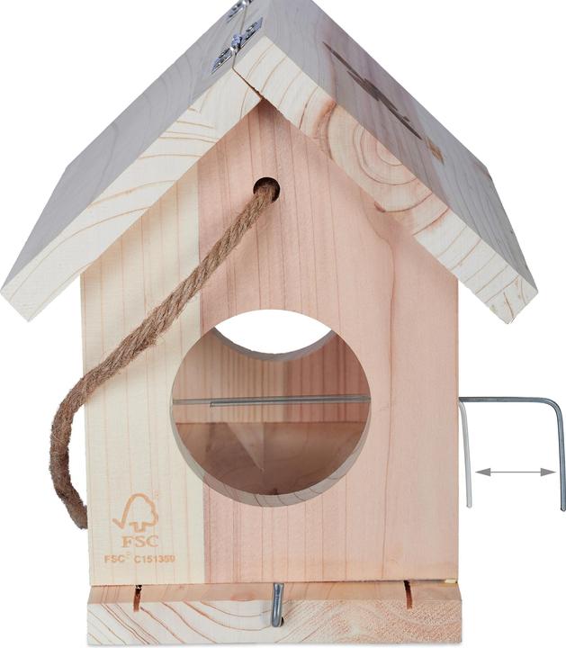 Produktbild Relaxdays Vogelfutterhaus