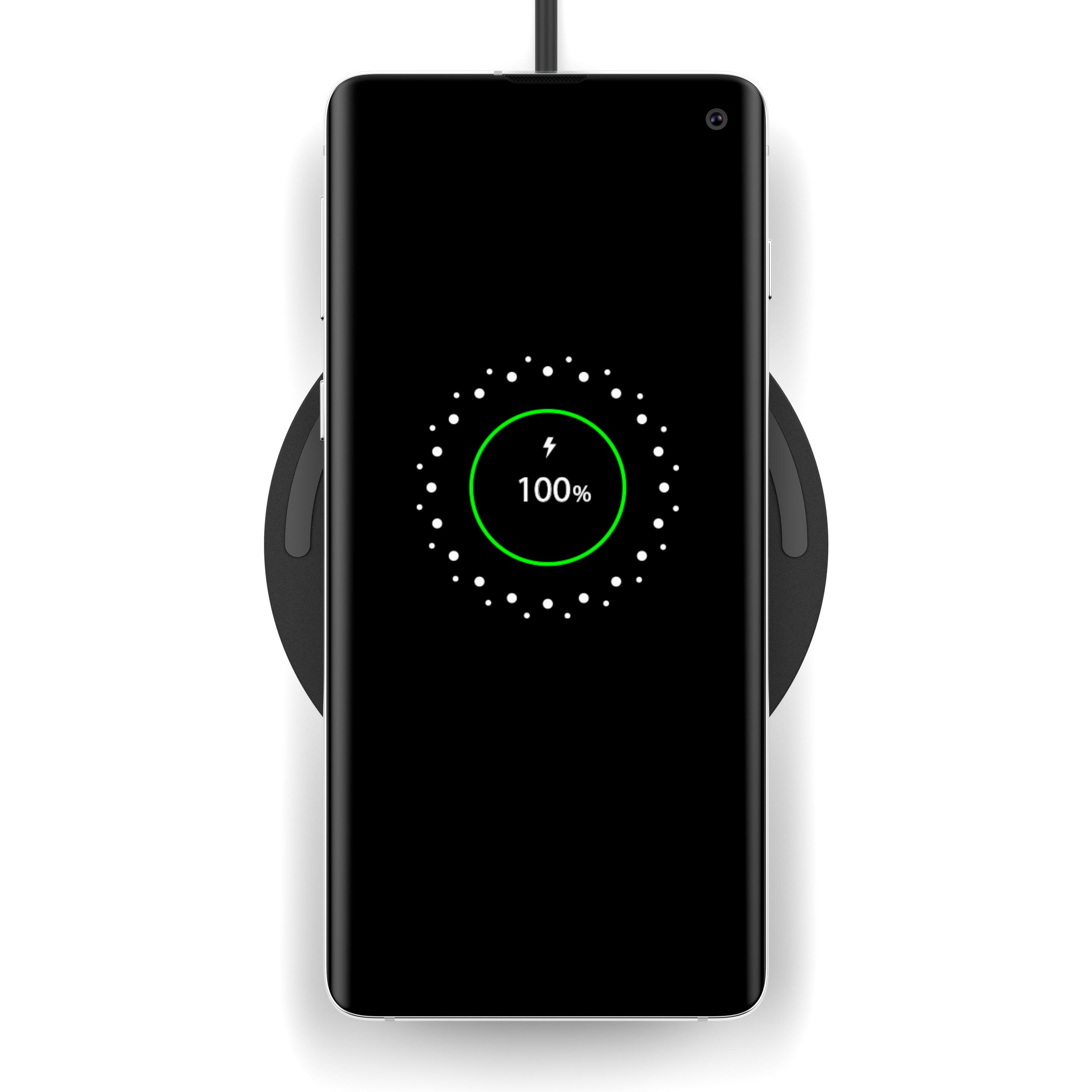 Thumbnail - Belkin Wireless Charging Pad (10 W), Wireless Charger, Schwarz