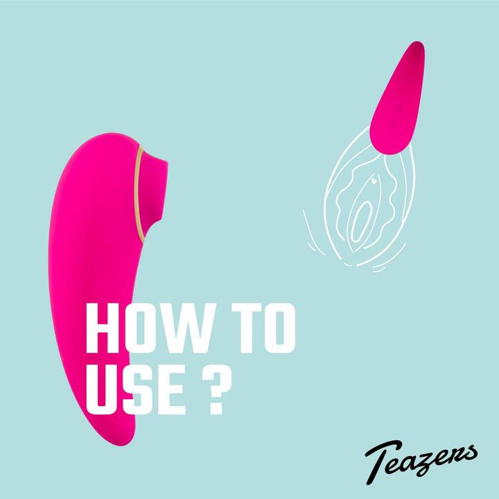 Actual product image Teazers Tapping Clitoris Stimulator