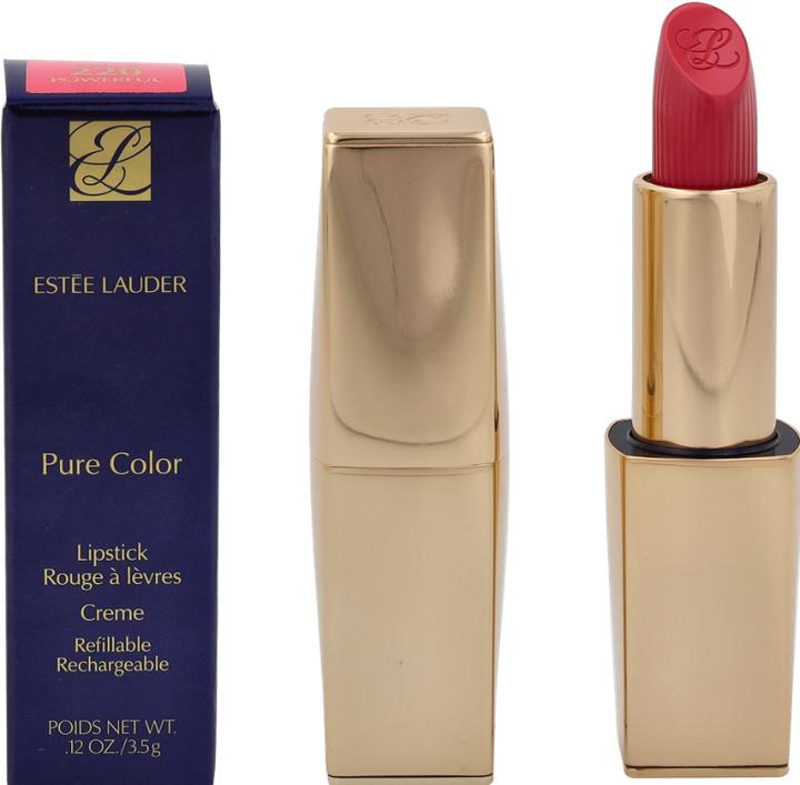 Actual product image Estée Lauder Pure Color Emerald Lipstick Crème Powerful (No. 220 - Powerful)