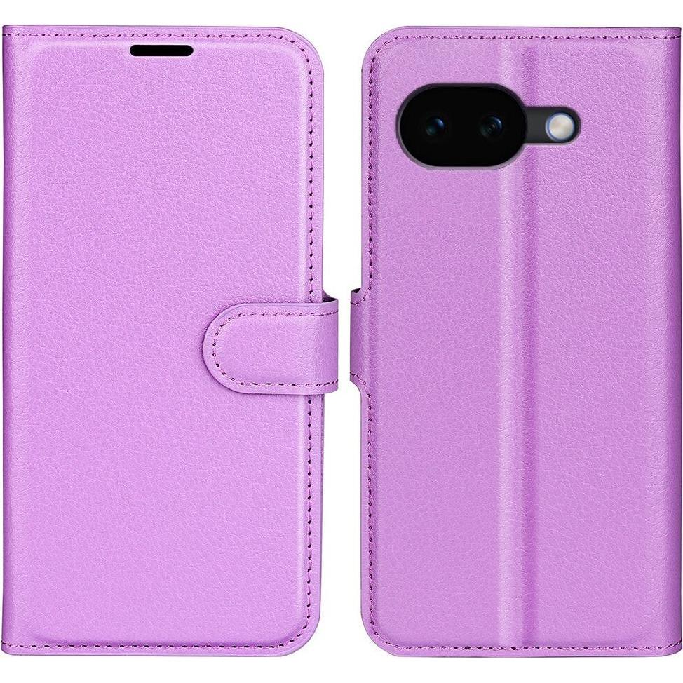Cover-Discount Google Pixel 10a - Leder Etui Hülle (Google Pixel 10a), Cover smartphone, Viola