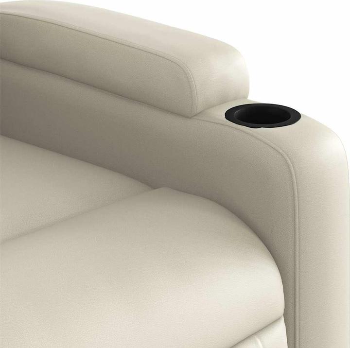 Immagine prodotto vidaXL Sedia da massaggio in similpelle crema, colore: crema, materiale