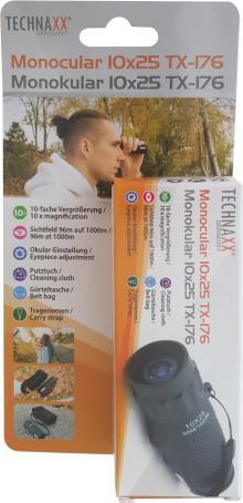 Immagine prodotto Technaxx TX-176 Monoculare (10 x, 25 mm)