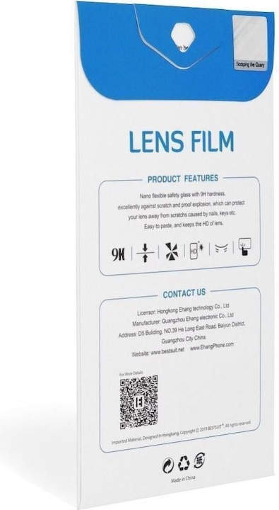 Actual product image Bestsuit Screen protection Flexible Hybrid Glass for Samsung S25+ camera lenses (1 Piece, Samsung Galaxy S25+)