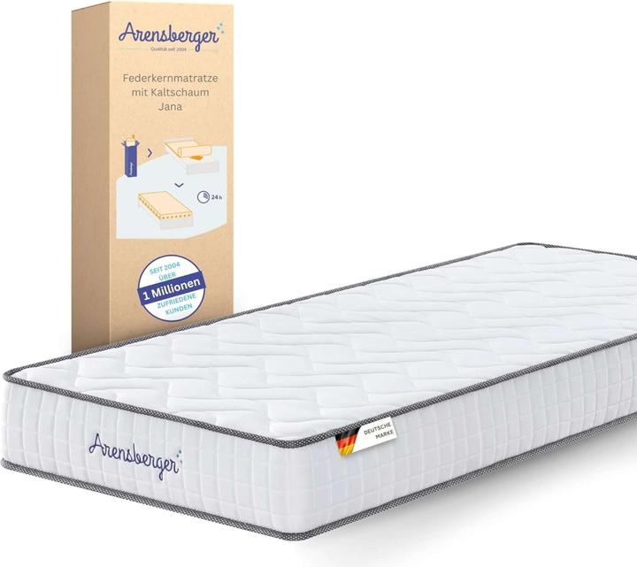 Actual product image Arensberger Jana (140 x 200, Spring core)