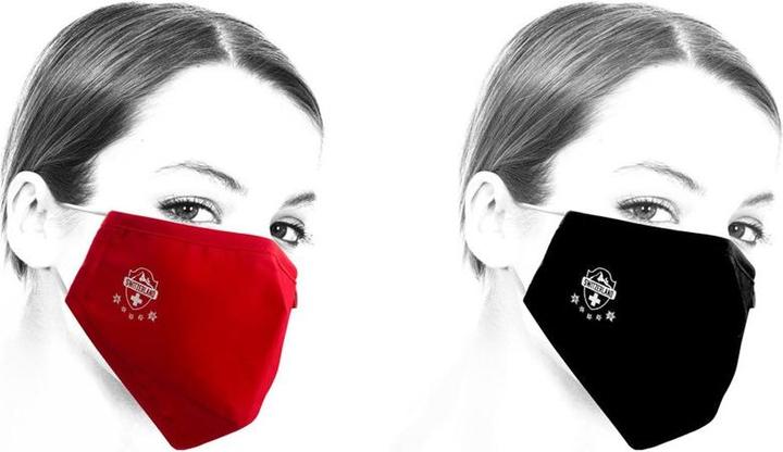 Actual product image Novidarte Swiss Ethno Elon Face Mask (No official protection class, 1 x)
