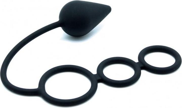 Produktbild Rimba Cockring with Anal Lock - Medium (4.60 cm)