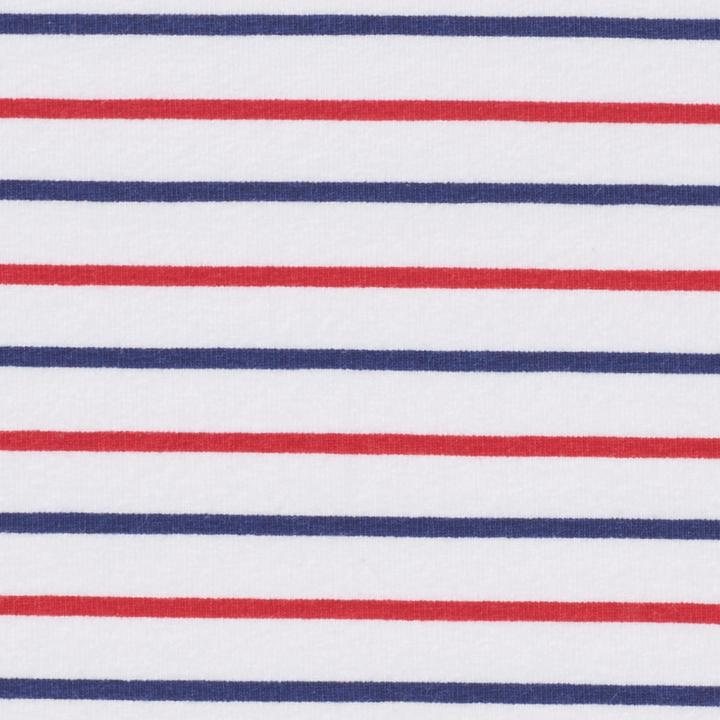 Image du produit VBS Tissu Jersey "Rayures bicolores", largeur 150 cm, vendu au mètre