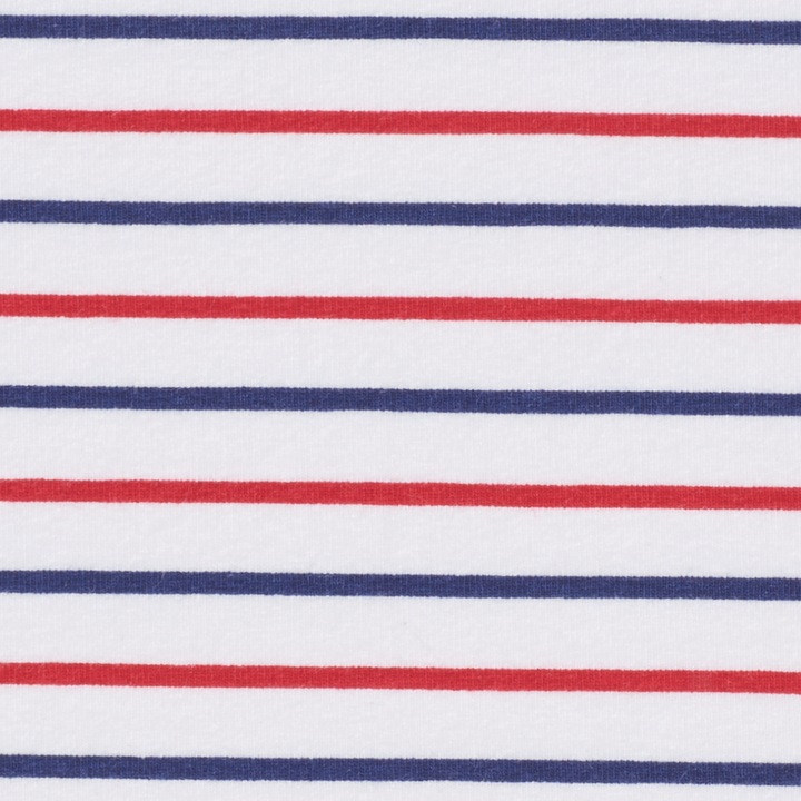 Produktbild VBS Jersey-Stoff "Streifen zweifarbig", 150 cm breit, Meterware